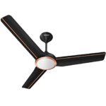 Havells Trinity Underlight 1200Mm 1 Star Energy Saving Ceiling Fan (Mettalic Black Lt Copper, Pack Of 1)