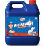 Shimmer Toilet Cleaner, 5L Mega Jar | Original Liquid Cleaner | Powerful Toilet Cleaner | All In One Purpose Cleaner | Home And Commercial Use
