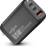 Callmate 65 W Gan Wall Charger For Mobile(Black)