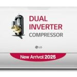 Lg 2 Ton 3 Star Dual Inverter Split Ac (Copper, Ai Convertible 6-In-1, Diet Mode+, Faster Cooling & Energy Saving, 4 Way Swing, Hd Filter With Anti-Virus Protection, Us-Q24Snxe, White)