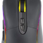 Cosmic Byte Alpha 5000Dpi 7 Buttons, Pmw3325 Sensor, Spectra Rgb Wired Ambidextrous Optical  Gaming Mouse(Usb 2.0, Black)