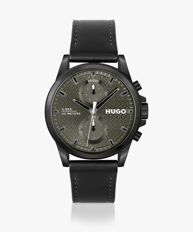 Hugo Run Run Analog Watch  – For Men