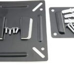 Ancestors Tv Stand For Living Room 75 X 75 Mm 100X100Mm | Moving Tv Wall Mount Bracket |Space Saving For Most 14-27 Inch Led, Lcd Oled And Plasma Flat Curved Screen Tvs Fixed Tv Mount