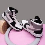 Killer High Tops White Casual Sneakers Shoes For Men Basketball Shoes For Men(Grey , 8)