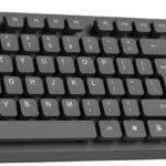 Elista Els Wk-710 Wired Usb Standard Multi-Device Keyboard Compatible With Desktop, Laptop, Mac Stand Support(Black)