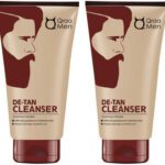 Qraa De-Tan Cleanser For Men (Pack Of 2) Face Wash(200 G)