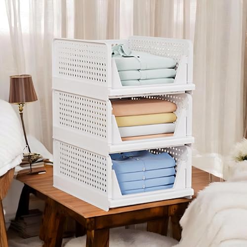 Clapone 360 Rotating Stand Jewelry Display Organiser/Earrings Organiser/Jewellery Towers/Jewellery Stands/Earring Organizer Box/Chain Organiser (White, 3 Pieces)