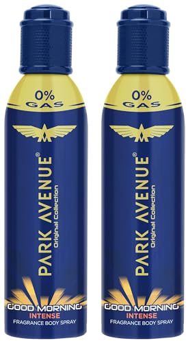 Park Avenue Good Morning Perfume Intense Body Spray For Men, 100G/120Ml (Pack Of 2) Fresh