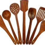 Oggn Ogg-Nay-Ss7 Wooden Spatula(Pack Of 7)