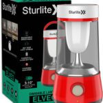 Sturlite Elveo Led Dimmable Lantern| 10 Hrs Long Battery Back Up 10 Hrs Lantern Emergency Light(White, Red)