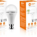 Orient Electric Emergency Lamp 9W – Pk2 2 Hrs Bulb Emergency Light(Cool White)