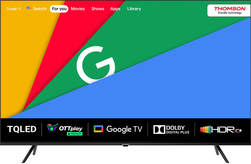 Thomson Op Max 126 Cm (50 Inch) Ultra Hd (4K) Led Smart Google Tv With Hdr10+ And Dolby Digital Plus(50Opmaxgt9020)