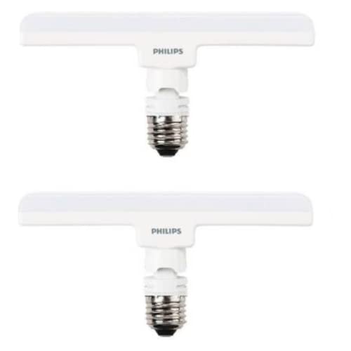 Philips Stellar Bright 10W Led T-Bulb, Base: E27 (Warm White), Pack Of 2 (929001861213_2)
