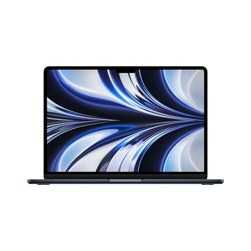 2022 Apple Macbook Air Laptop With M2 Chip: 13.6-Inch Liquid Retina Display, 16Gb Ram, 256Gb Ssd Storage, Backlit Keyboard, 1080P Facetime Hd Camera. Works With Iphone And Ipad; Midnight