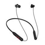 Ptron Tangent Eon In Ear Bluetooth 5.3 Wireless Headphones, 45H Playtime, Hd Mic & Trutalk Ai-Enc Calls, Movie/Music Modes, Dual Device Pairing & Type-C Fast Charging & Ipx5 (Black)