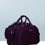 Inte Enterprises (Expandable) Xfactor Waterproof Polyester Lightweight 60L Travel Bag Duffel With Wheels (Strolley)