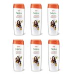Nisha Almond And Olive Shampoo For Women & Men For Silky, Shiny And Smooth Hair, Reduce Dandruff & Breakage, All Hair Types, 75 Ml (Pack Of 6)