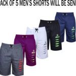 Cute Trend Printed Men Multicolor Basic Shorts