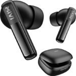 Mivi Duopods K2, 40Hrs Pt, Hd Call, Fast Charging, 50Ms Latency,Ipx4, Voice Asst.5.3V Bluetooth(Black, True Wireless)