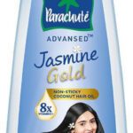 Parachute Advansed Jasmine Gold Non-Sticky Coconut Oil With 8X Vitamin-E For Super Shiny Hair Oil(500 Ml)