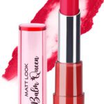 Mattlook Balm Queen Hydrating Lip Shine Infused With Vitamin-E Strawberry(Pack Of: 1, 2.7 G)