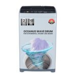 Haier 6 Kg 5 Star Oceanus Wave Drum Washing Machine Fully Automatic Top Load (Hwm60-Ae, Moonlight Silver)