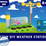 Little Olive Newton Box Weather Station Experiment Kit |Toys For Boys And Girls Aged 8+ Years(Yellow)