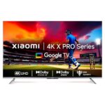 Xiaomi 138 Cm (55 Inches) X Pro 4K Dolby Vision Iq Series Smart Google Led Tv L55M8-5Xin (Black)
