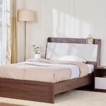 Home Centre My Bed Tulip Teen Bed With Headboard Storage – Brown