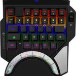 Zebronics Zeb-Max Atom Wired Usb Standard Gaming Keyboard Compatible With Desktop, Laptop, Mac Easy To Use,Plug And Play,Quick, Comfy Durable Body(Black)