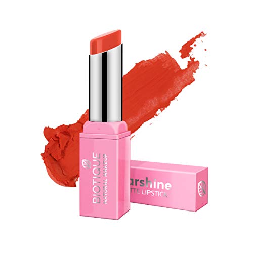 Biotique Natural Makeup Starshine Matte Lipstick, Stupid Cupidi