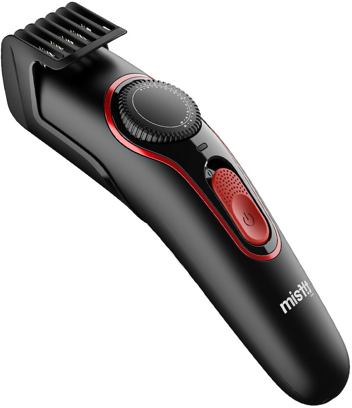 Misfit Groom 300 Trimmer 120 Min  Runtime 20 Length Settings(Red, Black)