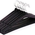 Flipkart Smartbuy (Heavy) 360 Degree Rotating Hook Plastic Shirt Pack Of 12 Hangers For  Shirt(Black)