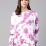 Pluss Full Sleeve Printed Women Sweatshirt