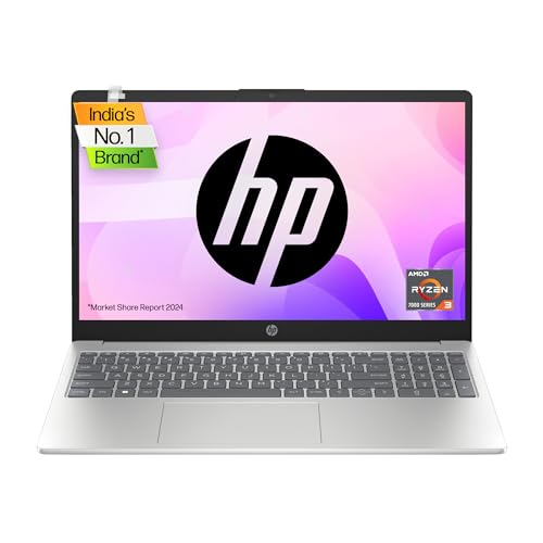 Hp Laptop 15 – Amd Ryzen™ 3 7320U, 15.6Inch(39.6 Cm) Fhd, Ips, Micro-Edge, Anti-Glare, 8Gb Ram, 512Gb Ssd, Amd Radeon Graphics (Win 11 Home,Dual Speakers, Mso,Natural Silver),15-Fc0027Au