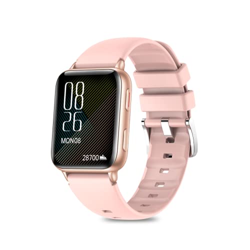 Mustard Magma Smart Watch With 1.8″ Amoled Display, Bluetooth Calling, Water Proof Ip68, 100+ Sports Mode, 150+ Watch Faces, Dedicated Spo2, And Dynamic Heart Rate Analysis,(Gold)
