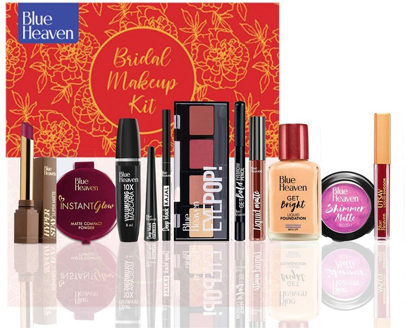Blue Heaven Bridal Makeup Kit For Women(Pack Of 11)