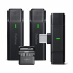 Smart Microphone For Android Users With Charging Case (Ep033A C-Type) C-Type, Plug & Play Dual-Channel Lavalier By Profocus