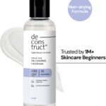 Deconstruct Oil Control  With Salicylic Acid & Niacinamide | Fights Acne | Oily Skin Face Wash(100 Ml)