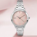 Timex Pink Dial Analog Watch  – For Women