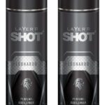 Layer’R Shot Leonardo Deodorant Spray  –  For Men(240 Ml, Pack Of 2)
