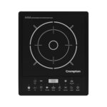 Crompton Instaserve 1600 W Induction Cooktop | 7 One Touch Indian Menus | Overvoltage Shield Protection | 1 Year Warranty