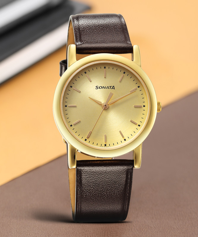 Sonata Classique Classique Analog Watch – For Men