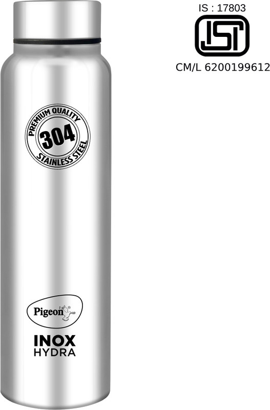 Pigeon I 900 Ml Bottle(Pack Of 1, Silver, Steel)