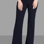 Xhe Regular Fit Women Black Trousers