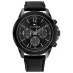 Tommy Hilfiger Black Dial Analog Watch For Men