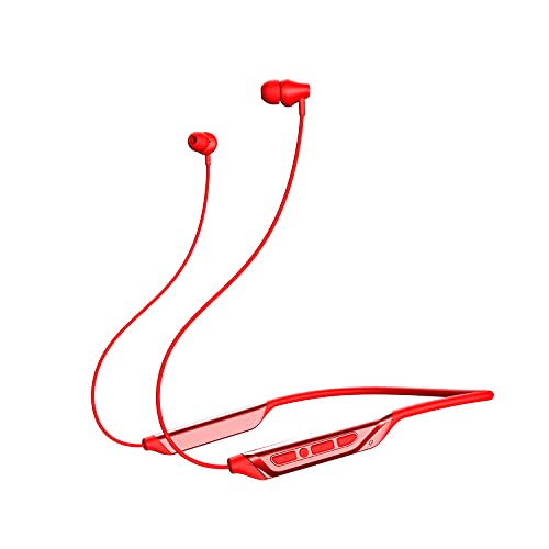 Boat Rockerz 375 Bluetooth Wireless In Ear Earphones With Mic (Raging Red)
