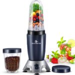 Electrofox Bullet Mixer Grinder Nutri Blender For Smoothie And Shakes 650 W Juicer Mixer Grinder(Nutricore X2 | 2 Jars | Indigo)