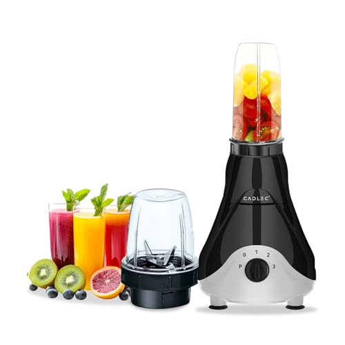 Cadlec Hunk Nutri Copper Juicer Mixer Grinder | 500W Smoothie Maker All-In-1 Juicer & Blender For Juicing, Grinding & Blending | Shockproof Abs Body | 2-Year Warranty