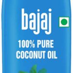 Bajaj 100% Pure Coconut Oil 600Ml | Made With Premium Grade 1 Quality Coconuts Hair Oil(600 Ml)